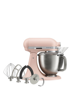 KitchenAid Artisan Plus Stand Food Mixer, 4.7L, Feather Pink - view 2, Feather Pink