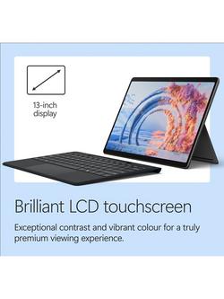 Microsoft Surface Pro Laptop 13”, Copilot+ PC, QCM10 Qualcomm Processor, 16GB RAM, 512GB SSD, 13” PixelSense Display with Keyboard, Black - view 2, Black
