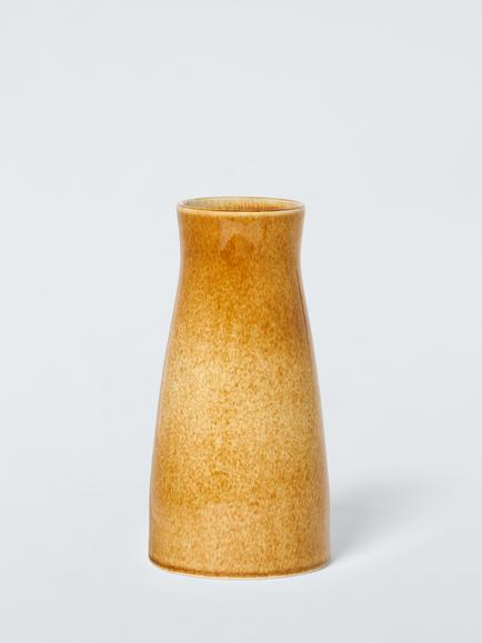 John Lewis The Colour Edit Stoneware Bottle Vase, H20.8cm, Ochre
