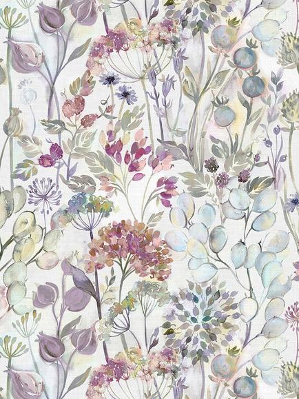 Voyage Country Hedgerow Furnishing Fabric, Bloom/Cream