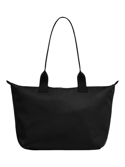 Antler Icon Flat Pack Tote Bag, Black - view 2, Black