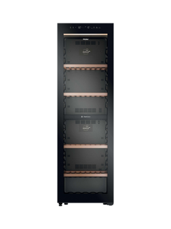 Haier HWS201GDFH1K  201 Bottle Wine Cooler, Black, Black