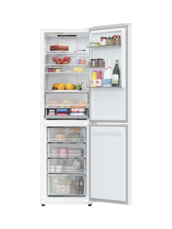 Hoover HONCQ3T518ENWK Freestanding 50/50 Fridge Freezer, White - view 2, White