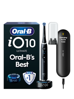 Oral-B iO10 Electric Toothbrush, Cosmic Black, Cosmic Black