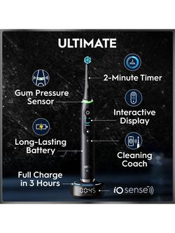 Oral-B iO10 Electric Toothbrush, Cosmic Black - view 2, Cosmic Black