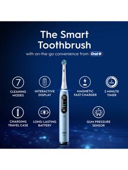 Oral-B iO9 Electric Toothbrush, Aqua Marine - view 2, Aqua Marine