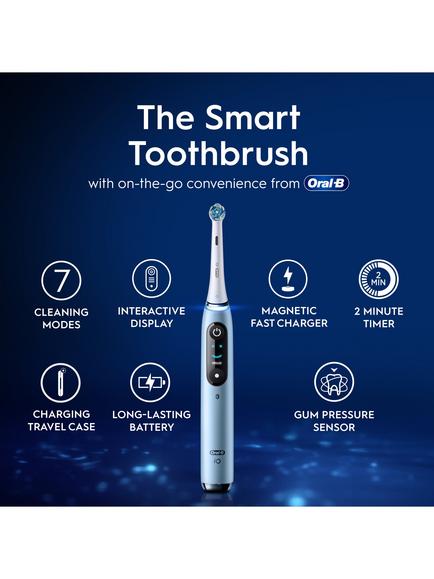Oral-B iO9 Electric Toothbrush, Aqua Marine - view 2, Aqua Marine