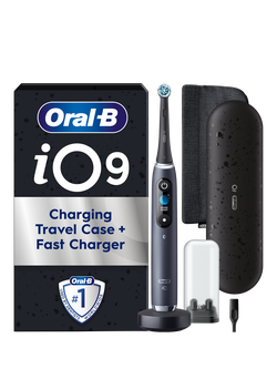 Oral-B iO9 Electric Toothbrush, Black Onyx, Black Onyx
