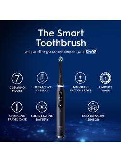 Oral-B iO9 Electric Toothbrush, Black Onyx - view 2, Black Onyx