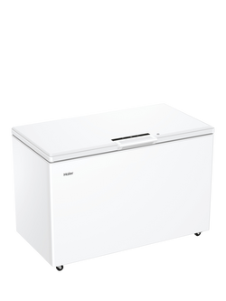 Haier Series 7 HCE420EK Chest Freezer, White, White