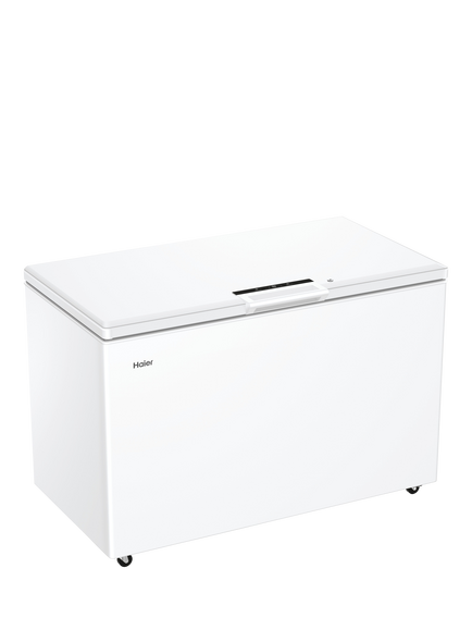 Haier Series 7 HCE420EK Chest Freezer, White, White