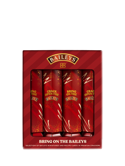 Baileys Bring On the Baileys Cracker Set, 4x 5cl, Multi