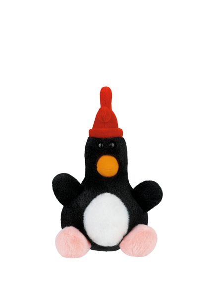Aurora World Wallace & Gromit Feathers McGraw Palm Pals Soft Toy, Multi