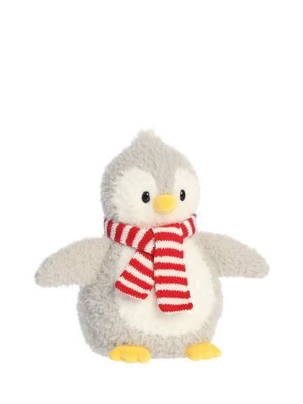 Aurora World Penguin Toboggan Twins Scarf Soft Toy - view 2, Multi
