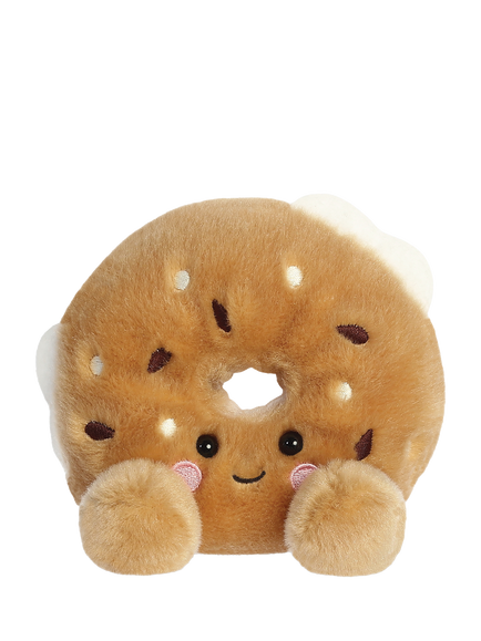 Palm Pals Tony Everything Bagel Soft Toy, Multi, Multi