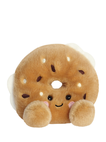 Palm Pals Tony Everything Bagel Soft Toy, Multi - view 2, Multi