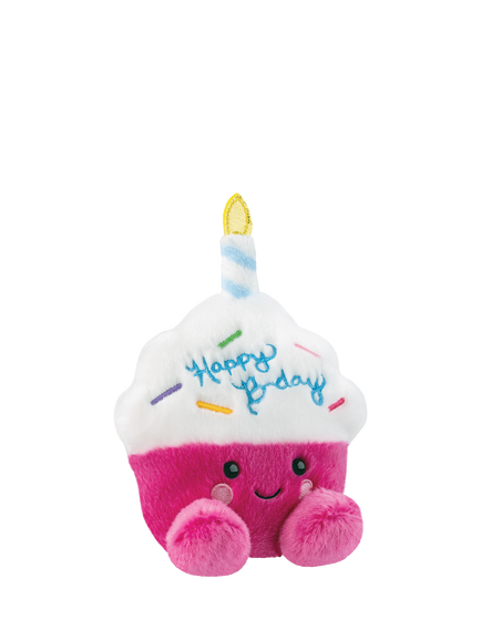 Palm Pals Sparkle Birthday Cupcake Soft Toy, Multi - view 2, Multi