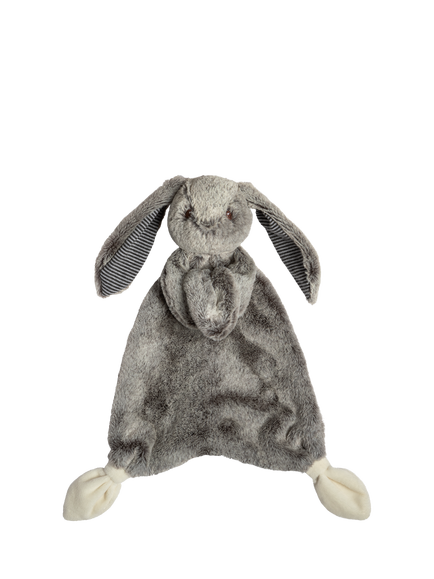 Mary Mayer Silky Bunny Lovey Soft Toy, Grey, Multi
