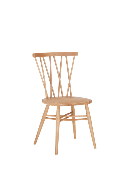 ercol for John Lewis OUTLET Shalstone Dining Chair, Like New, Oak, Natural