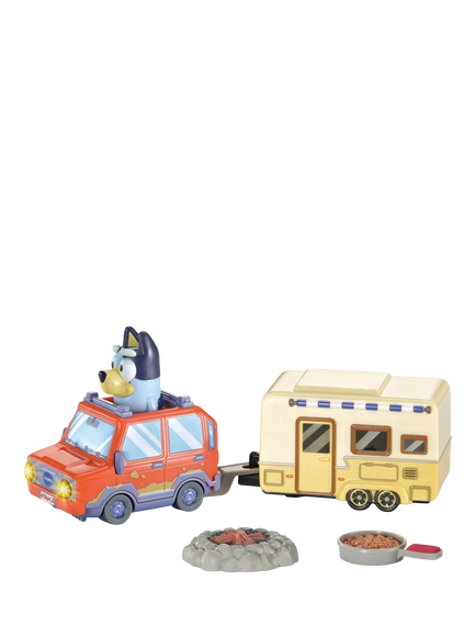 VTech Toot-Toot Drivers Bluey Family Car & Caravan - view 2, Multi
