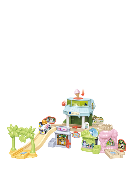 VTech Toot-Toot Drivers Bluey Ice Cream Adventure Play Set, Multi