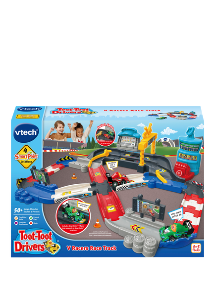 VTech Toot-Toot Drivers V Racers Race Track - view 2, Multi