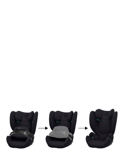 Cybex Pallas B iSize Car Sear, Black - view 2, Black