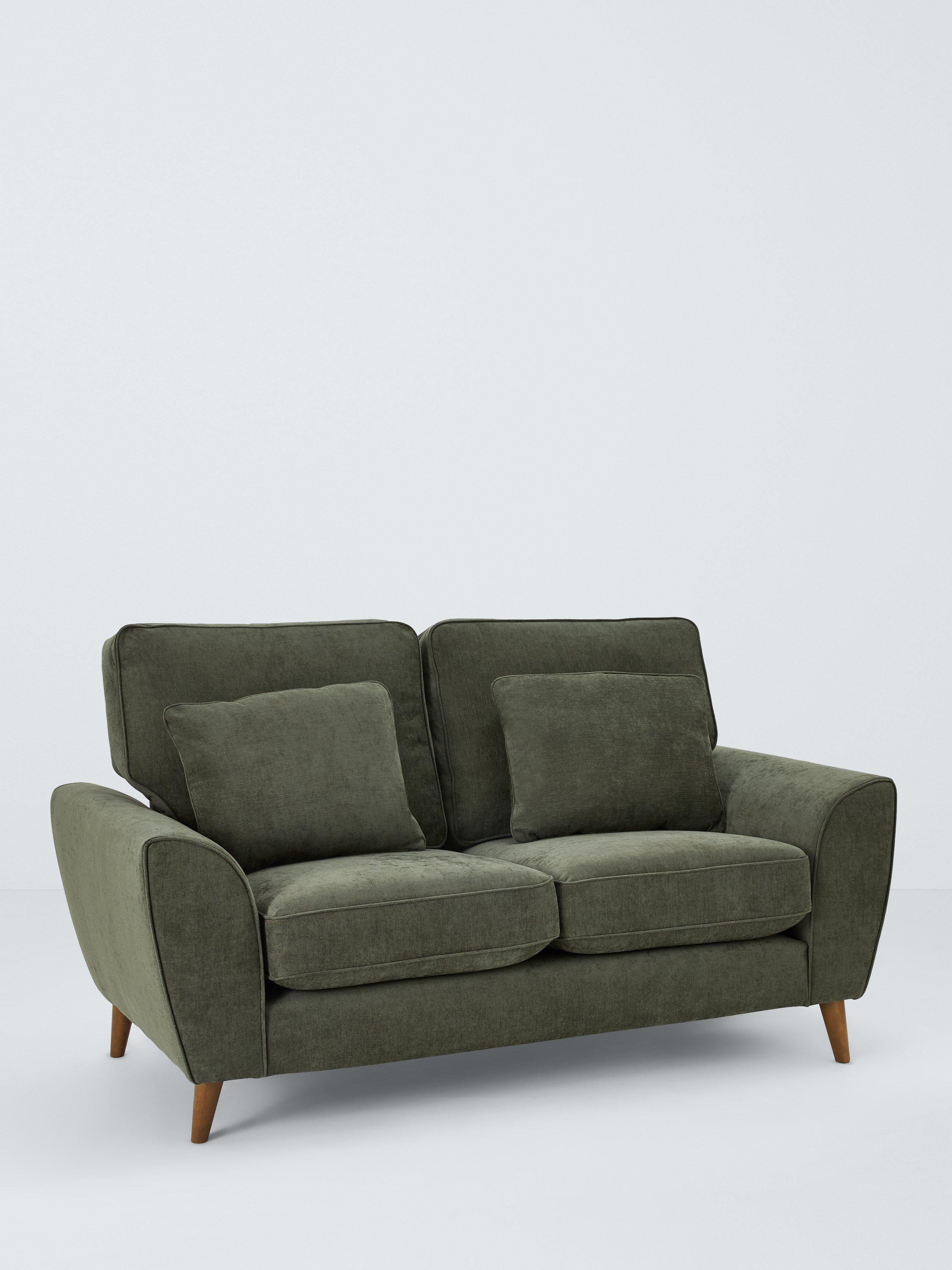 Ambleside Range, John Lewis Ambleside Small 2 Seater Sofa, Olive