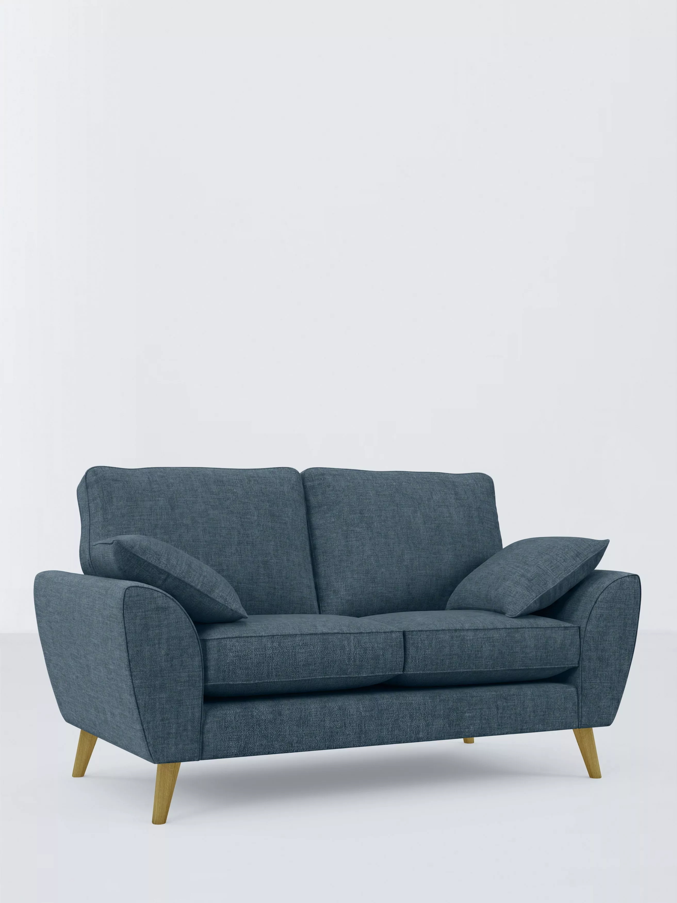 John Lewis Ambleside Small 2 Seater Sofa, Dark Pacific