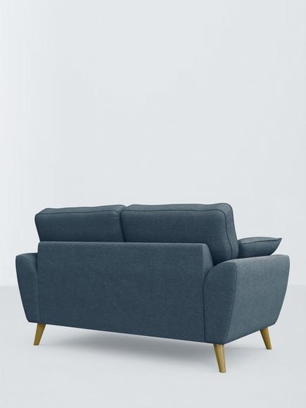 John Lewis Ambleside Small 2 Seater Sofa, Dark Pacific - view 2, Dark Pacific