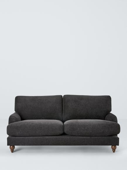 John Lewis Clover Large 3 Seater Sofa - view 2, Cocoa