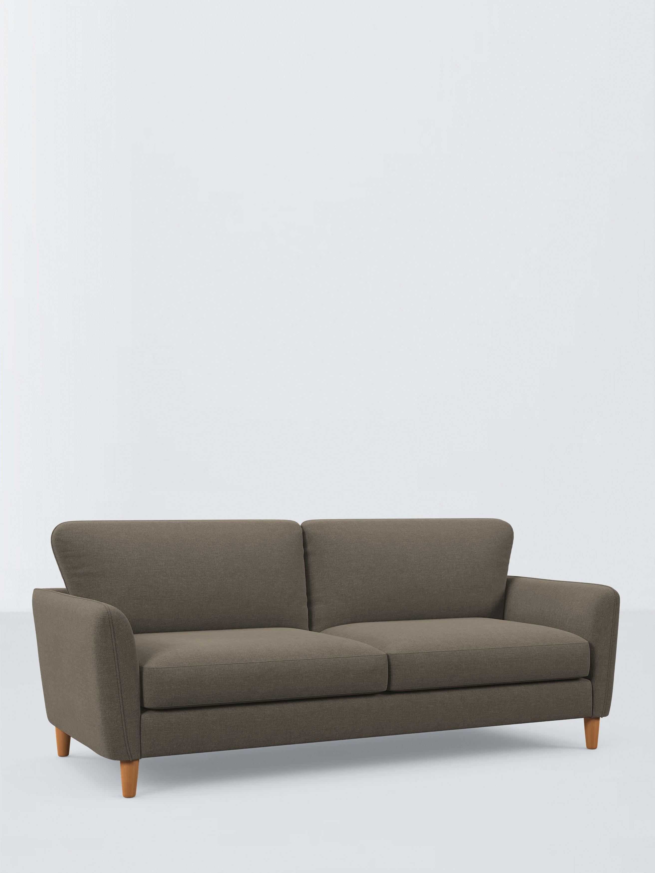 Hamilton Range, John Lewis Hamilton Grand 4 Seater Sofa, Dark Leg, Manolo Spruce