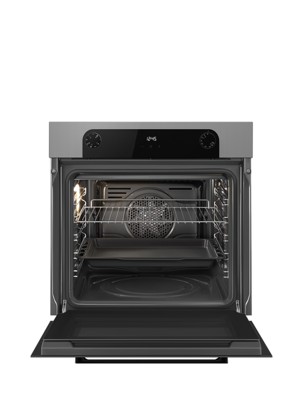 Smeg Musa SF6200TSI 60cm Integrated Oven, Silver - view 2, Silver