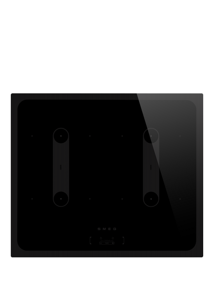 Smeg Musa SI2B22641D 60cm Induction Hob, Black, Black