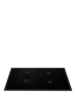 Smeg Musa SI1M24744D 75cm Induction Hob, Black - view 2, Black