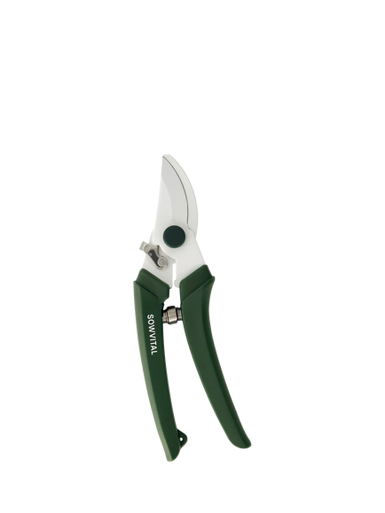 Sowvital Garden Plant Secateurs, Green, Green