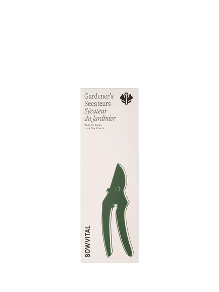 Sowvital Garden Plant Secateurs, Green - view 2, Green