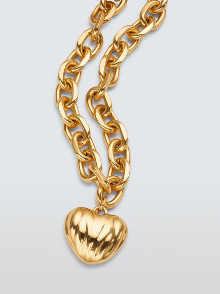 John Lewis CATANIA Chain Link Necklace, Gold - view 2, Gold