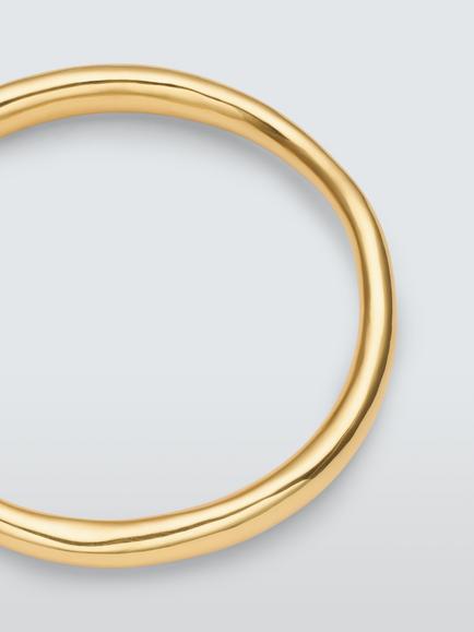 John Lewis PISA Bangle, Gold - view 2, Gold