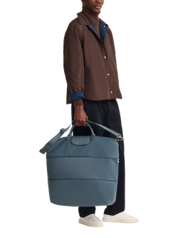 Longchamp Le Pliage One S Expandable Travel Bag - view 2, Anthracite