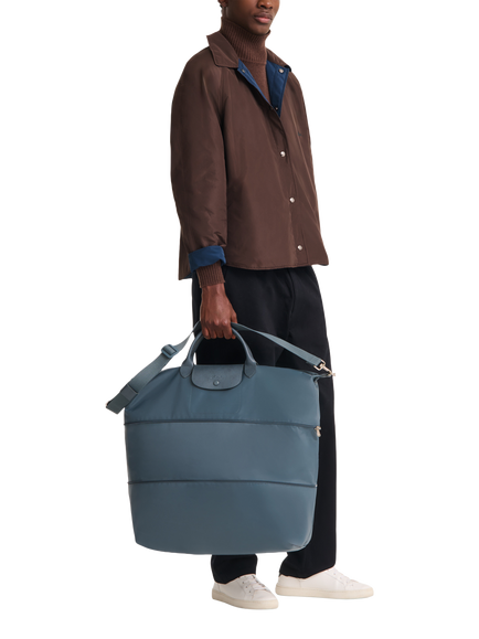 Longchamp Le Pliage One Expandable Travel Bag - view 2, Anthracite