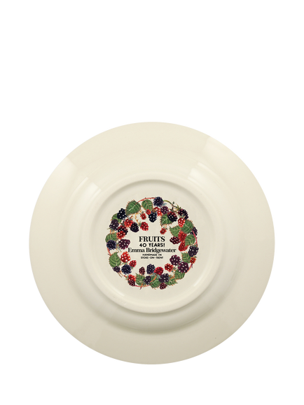 Emma Bridgewater Blackberry Earthenware Small Side Plate, 16cm - view 2, Multi