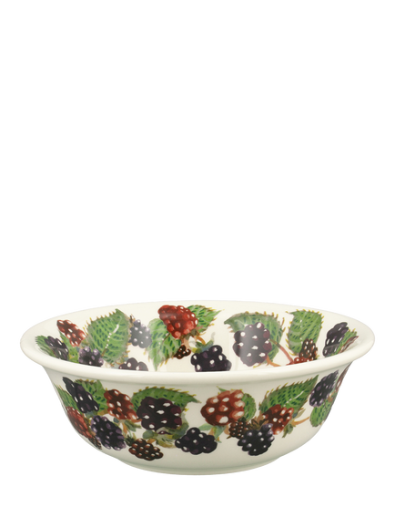 Emma Bridgewater Blackberry Earthenware Cereal Bowl, 16.5cm - view 2, Multi