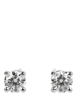 Pre-loved Tiffany & Co. Brilliant Cut Diamond Platinum Stud Earrings, Platinum