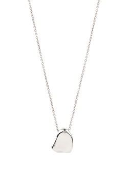 Pre-loved Tiffany & Co. Sterling Silver Elsa Peretti Full Heart Pendant Necklace, Silver