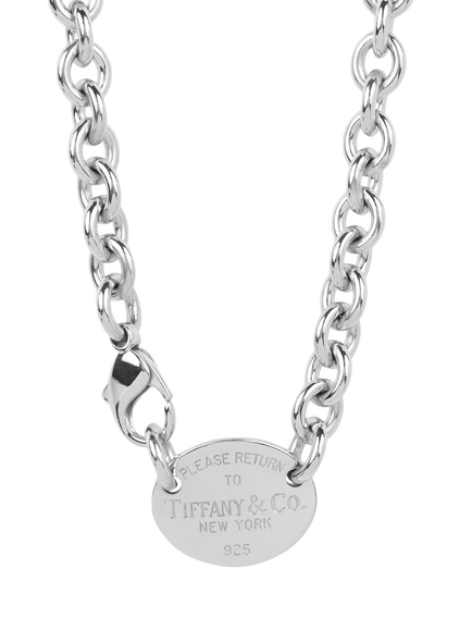 Pre-loved Tiffany & Co. Sterling Silver Return to Tiffany Necklace, Silver