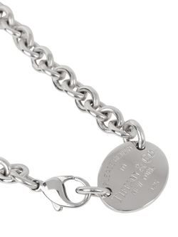 Pre-loved Tiffany & Co. Sterling Silver Return to Tiffany Necklace - view 2, Silver