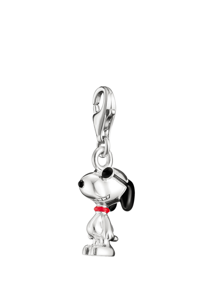 THOMAS SABO Snoopy Sunglasses Charm Pendant, Silver, Silver