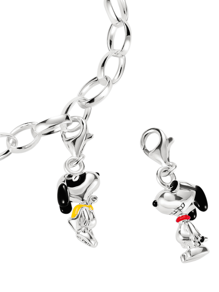 THOMAS SABO Snoopy Sunglasses Charm Pendant, Silver - view 2, Silver