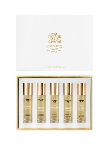 CREED Men's Discovery Eau de Parfum Fragrance Gift Set, 5 x 10ml, 